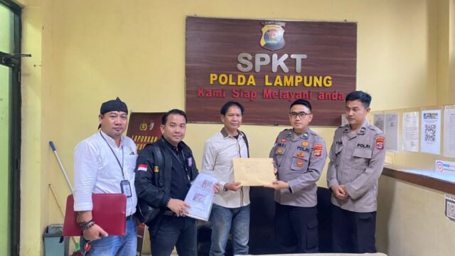 DPD ABR Indonesia Tubaba Laporkan Dugaan Ketidaksesuaian Menu MBG ke Polda Lampung