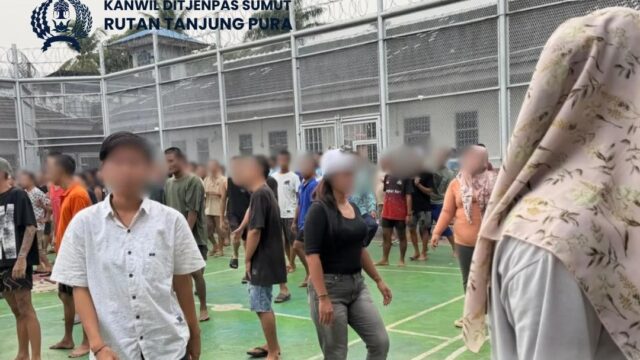Rutan Tanjung Pura Perkuat Disiplin WBP, Tegaskan Larangan Narkoba dan Layanan Bebas Pungli