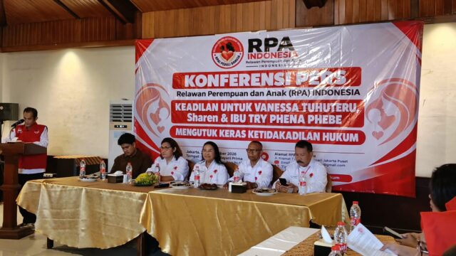 Konferensi Pers RPA Indonesia: Kawal Kasus Vanessa Tuhuteru dan Pastikan Hak Pendidikan Sharen