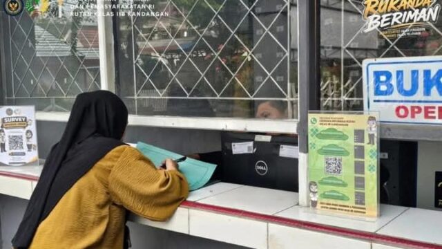 Kunjungan Keluarga Warga Binaan di Rutan Kandangan: Pelayanan Tertib, Transparan, dan Humanis