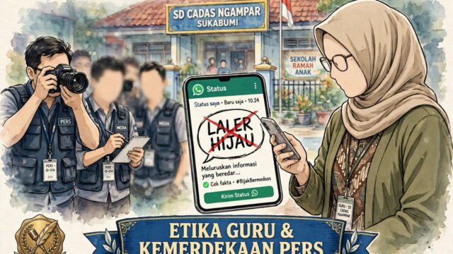 Oknum Guru SDN Cadas Ngampar Di duga Lecehkan Propesi Wartawan “JWI Desak Disdik Dan BKPSDM Berikan Pembinaan