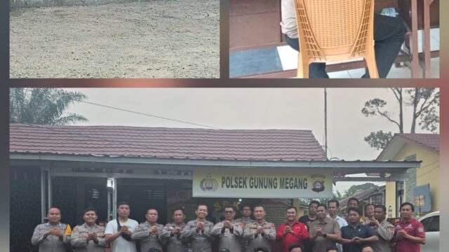 Tingkatkan Profesionalisme Publikasi, Polsek Gunung Megang Gelar Pelatihan Kehumasan Bersama Jurnalis TV ONE