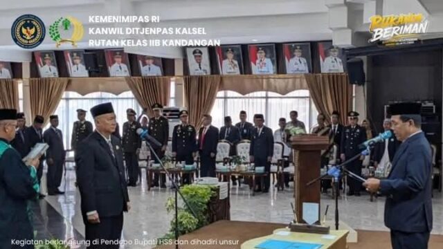 Rutan Kandangan Sampaikan Ucapan Selamat atas Pelantikan Sekda dan Pengukuhan Pimpinan PT Tirta Amandit