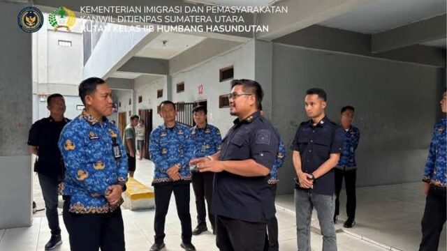 Tim Kanwil Ditjen Pemasyarakatan Sumut Turun Langsung, Penertiban Fasilitas Rutan Humbahas Diperkuat Humbang Hasundutan – Pengawasan