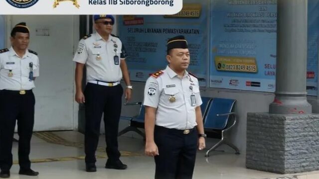 Apel Pagi dan Pemeriksaan Kerapian, Lapas Siborongborong Perkuat Disiplin dan Profesionalisme Petugas