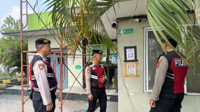 Patroli Qr Janji Jaga Polres Tulang Bawang, Spbu Cakat Dan Wasata Cakatal Raya Di Sambangin Cegah C3